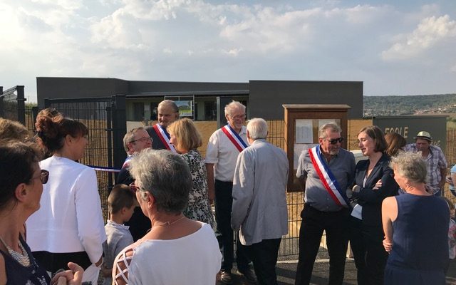 Inauguration école d'Agincourt