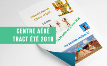 Centre aéré Amance et Eulmont - Tract été 2019