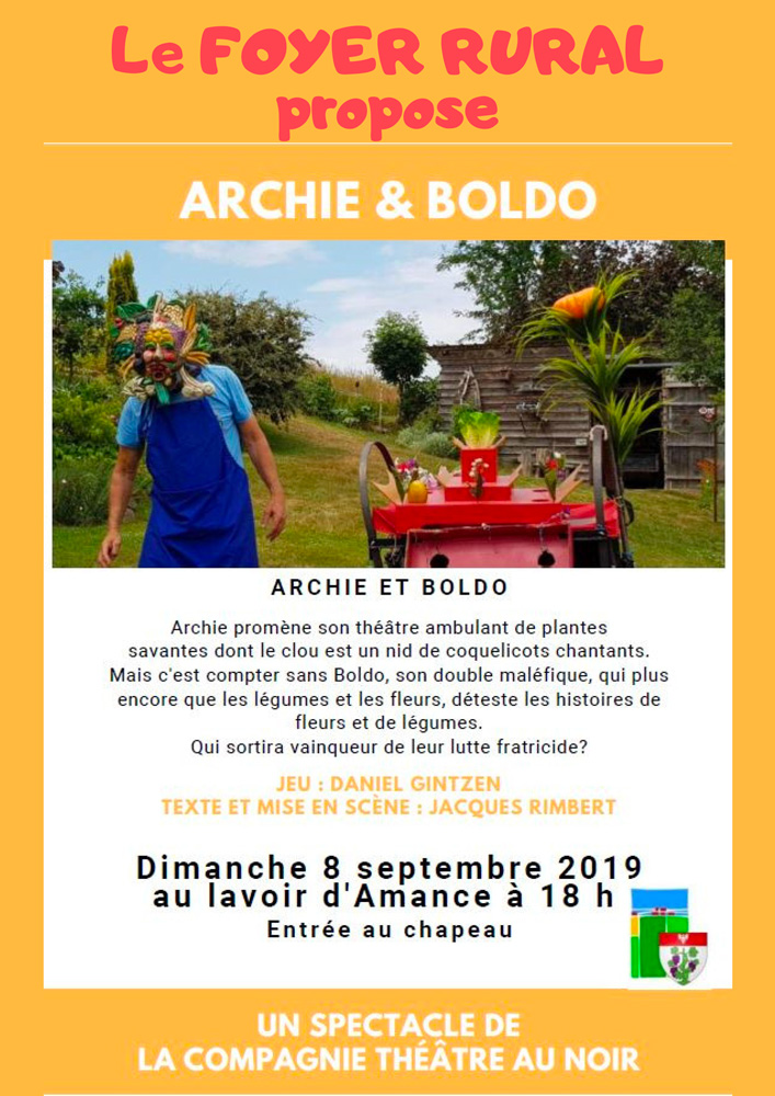 Théâtre au lavoir - Archie et Boldo - Amance (54)