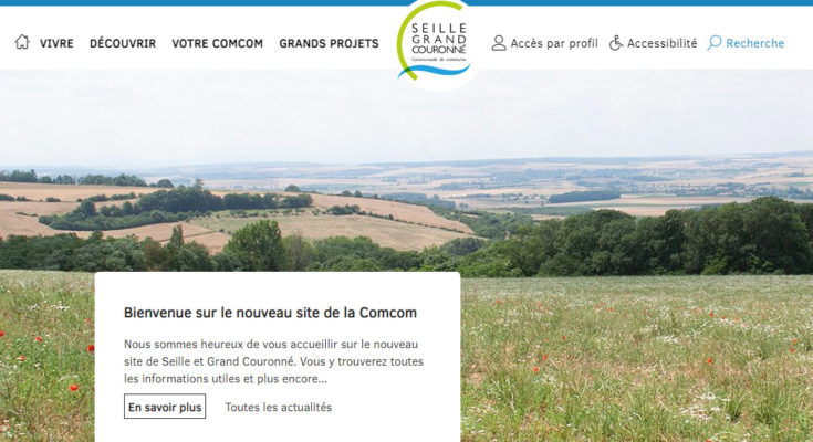 Nouveau site - Communauté de Communes Seille et Grand Couronné