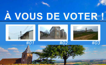 Projets d'aménagement - consultation publique