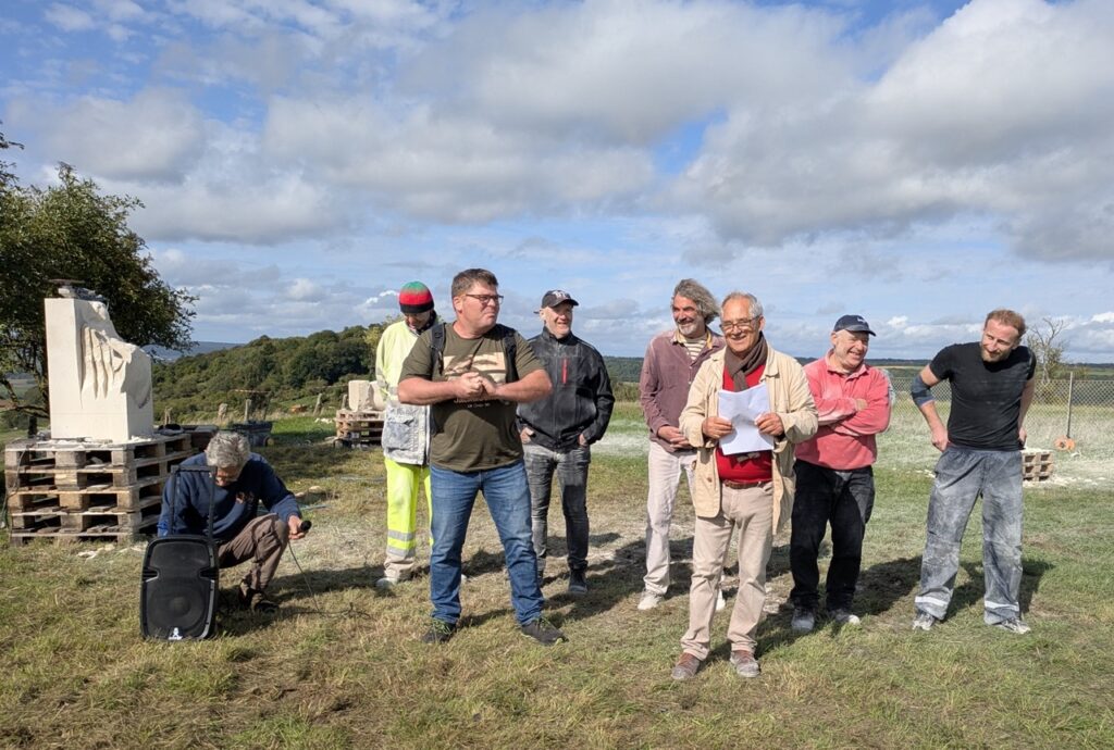 Festival de sculpture sur pierre - Inauguration