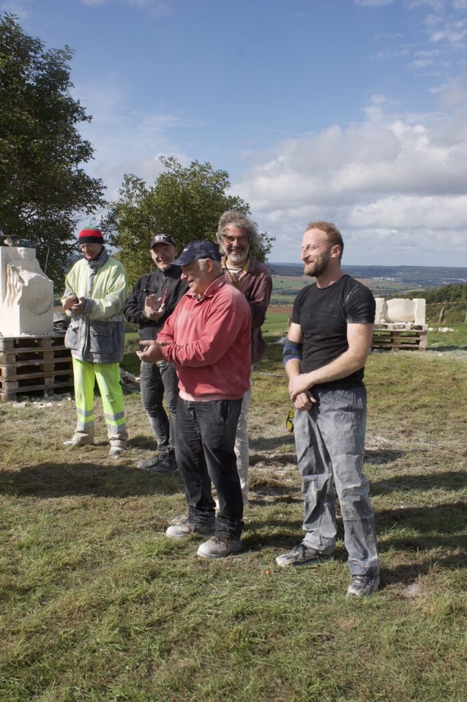 Festival de sculpture sur pierre - Inauguration