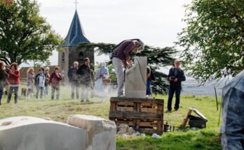 Festival de sculpture sur pierre - Vue d'ensemble