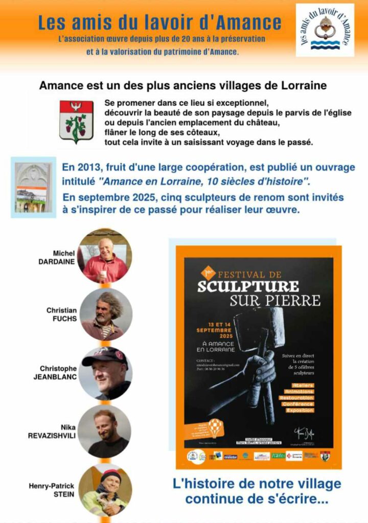 Plaquette Festival de sculptures