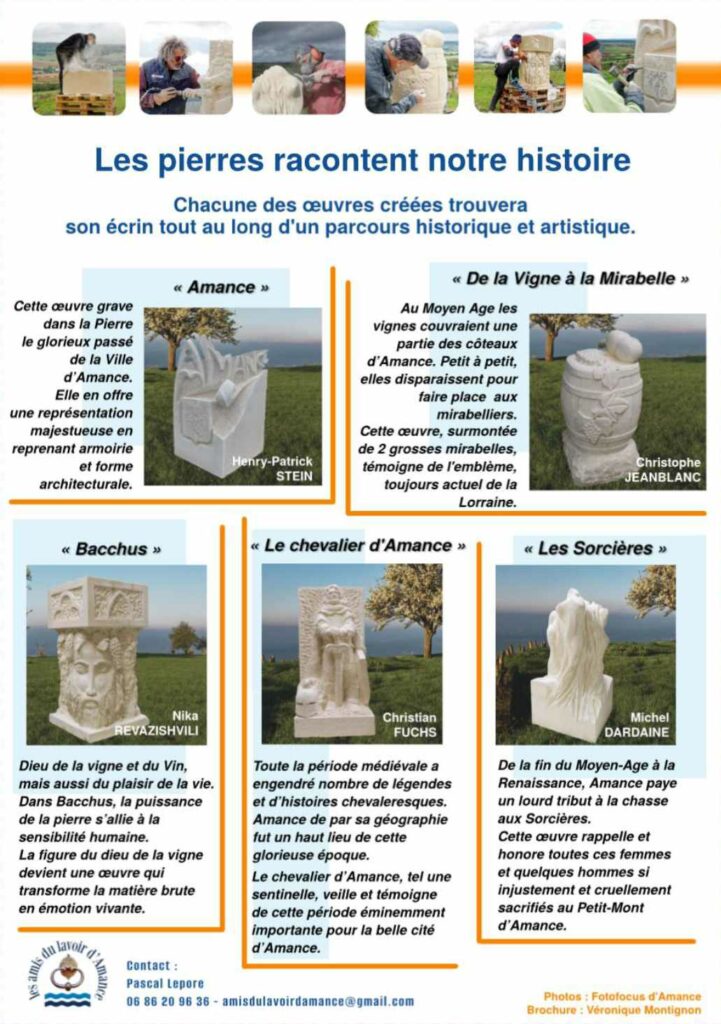 Plaquette Festival de sculptures