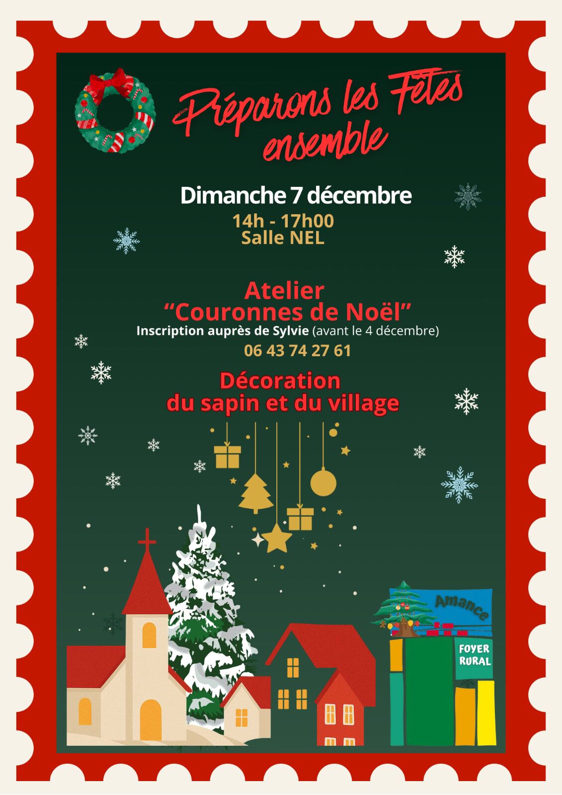 Préparer les fêtes de fin d'année - Amance